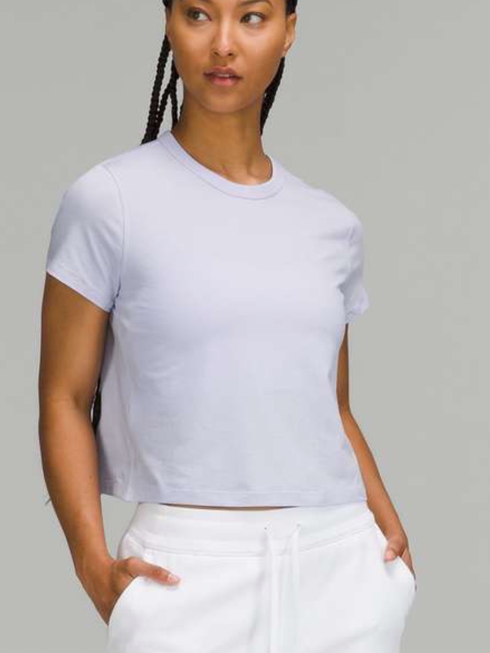 Lululemon Classic-Fit Cotton-Blend T-Shirt
Pastel Blue size 8